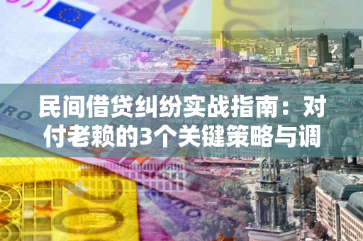 北京民间借贷纠纷实战指南：对付老赖的3个关键策略与调解盲区解析
