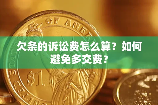 北京欠条的诉讼费怎么算？如何避免多交费？